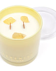 Energise & Citrine Crystal 300g Candle